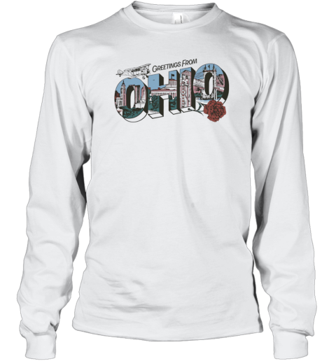 Greetings From Ohio Long Sleeved T-shirt