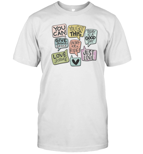 Motivational Speech Bubbles T-Shirt