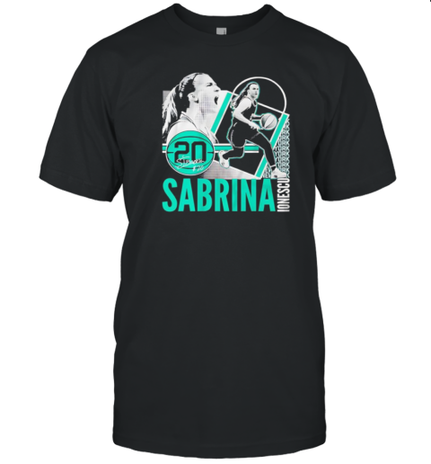 Sabrina Ionescu Collage Frame T-Shirt