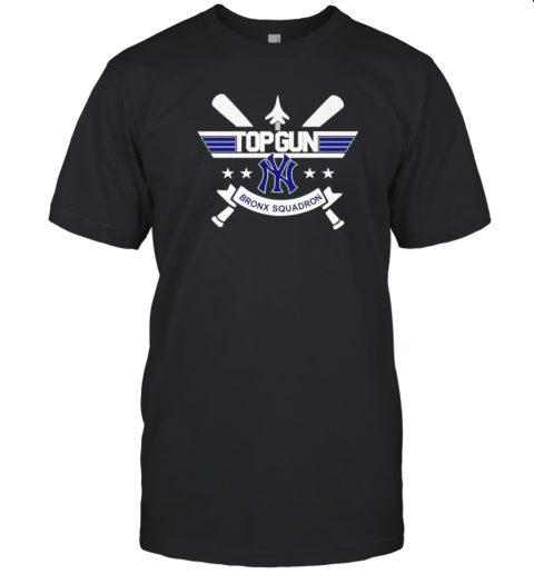 Top Gun Bronx Squadron New York Yankees T-Shirt