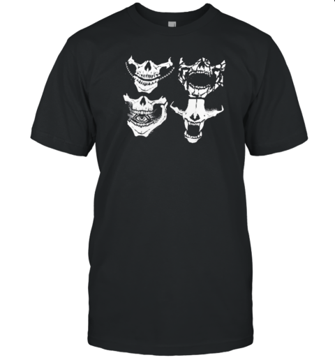 Darkstate Logo Skull Mask WWE 2025 T-Shirt