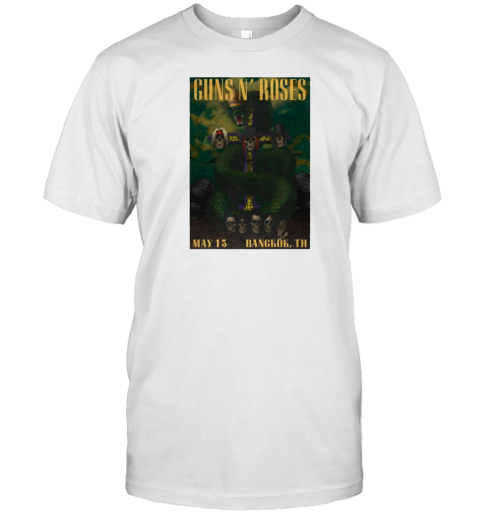 Guns N' Roses Thunderdome Stadium Bangkok TH Tour May 13 2025 T-Shirt
