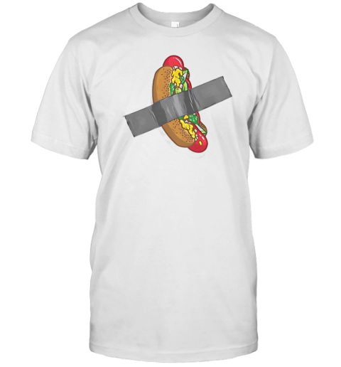 Hot Dog Chicago Tape T-Shirt