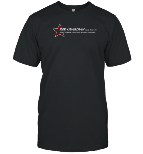 Marvel Studios Thunderbolts Red Guardian Limo Service Logo T-Shirt Marvel Studios Thunderbolts Red Guardian Limo Service Logo T-Shirt