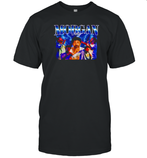 Morgan Jay Blue Lightning Graphic T-Shirt