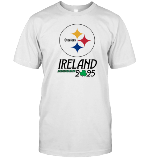 Pittsburgh Steelers Ireland 2025 T-Shirt