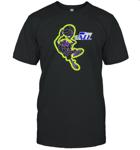 Tasmania Looney Tunes Utah Jazz T-Shirt